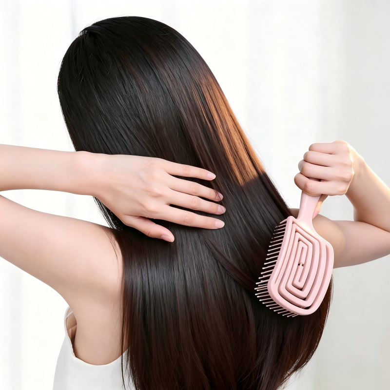 Cushion Hair Brush for Gentle Detangling & Relaxing Scalp Massage